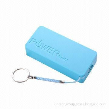 Mobile Phone Power Bank with 5600mAh Capacity and 5V DC, 1000mA Output/Input Voltage